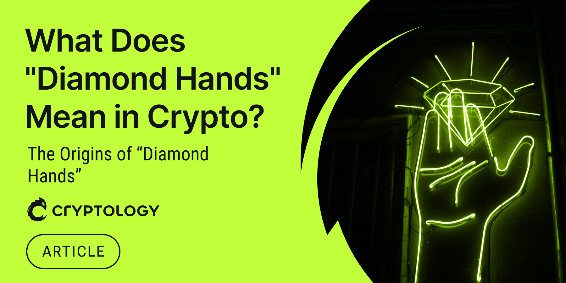 What Does "Diamond Hands" Mean in Crypto?